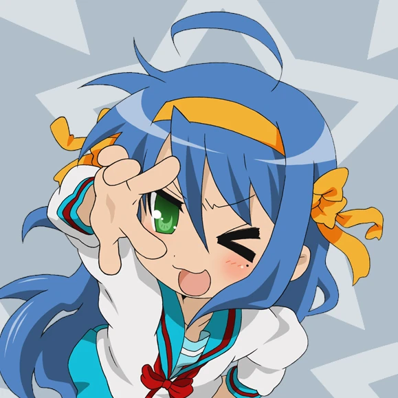 Izumi Konata (my avatar)